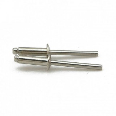 Ts Fastener Stainless Steel Blind Rivets 4.8x6mm Open End Type Pop Rivet Grip Range(1.0-2.5mm)